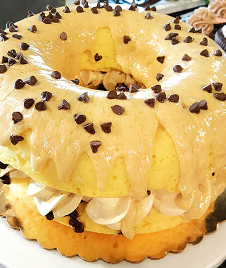 Giant Donut Cake